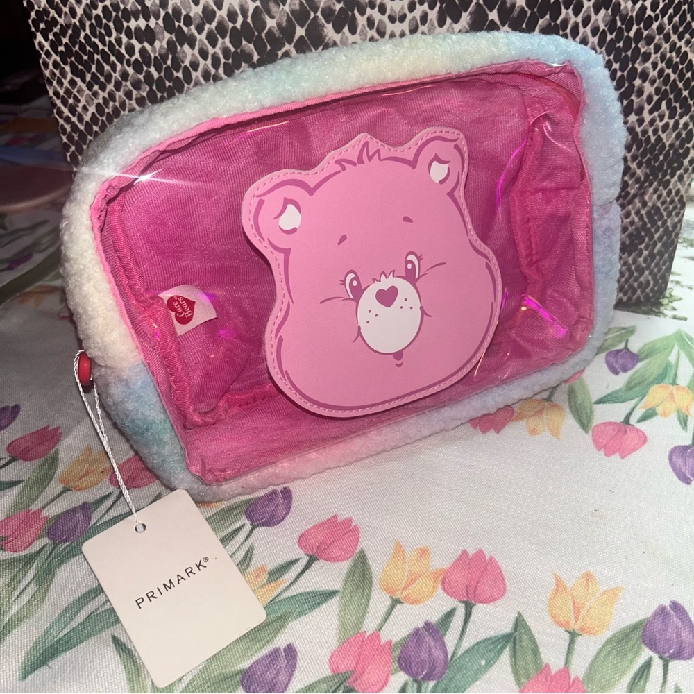 Care Bears Ombre and pink makeup bag